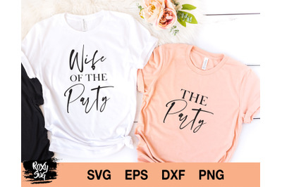 Wife of the party svg