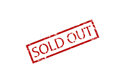 Sold out rubber stamp