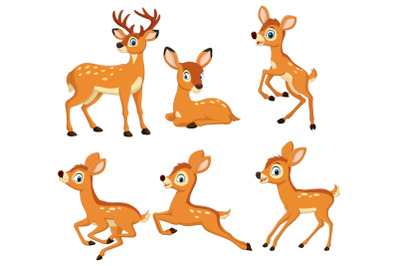 Cartoon Deers Bundles