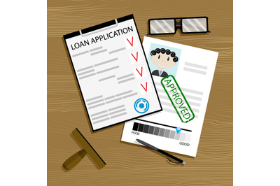 Loan application approved