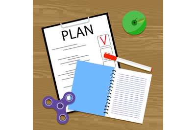 Plan business and work