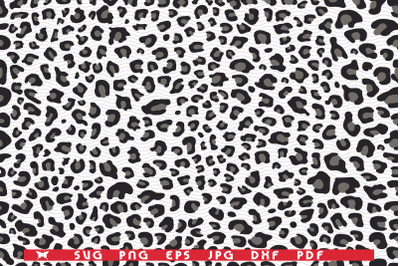 SVG &nbsp;Leopard Skin, Seamless Pattern digital clipart