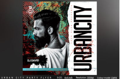 Urban City Party Flyer