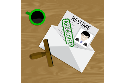 Approved resume view