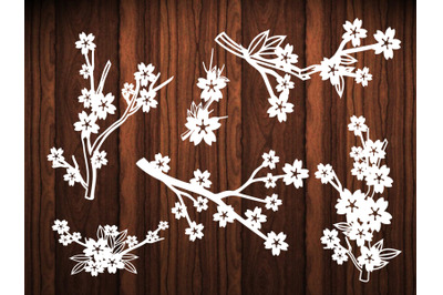 Blossom , Plant ,Flower , Leaf ,Paper Cut ,svg