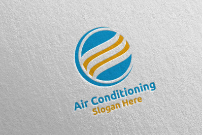 Air Conditioning and Heating Services Logo 3