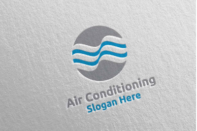 Air Conditioning and Heating Services Logo 5