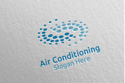 Air Conditioning and Heating Services Logo 7