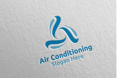 Air Conditioning and Heating Services Logo 10