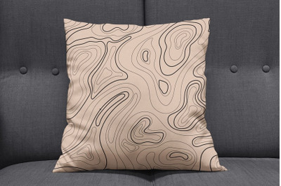 Pattern Topographic Map