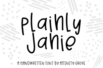 Plainly Janie