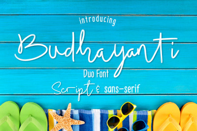 Budhayanti font duo