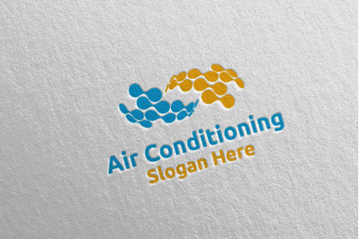 Air Conditioning and Heating Services Logo 15