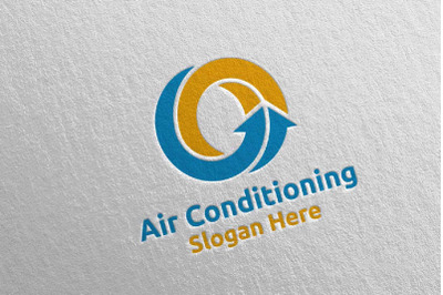 Air Conditioning and Heating Services Logo 18