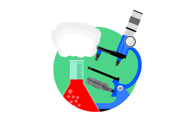 Scientific experiment icon