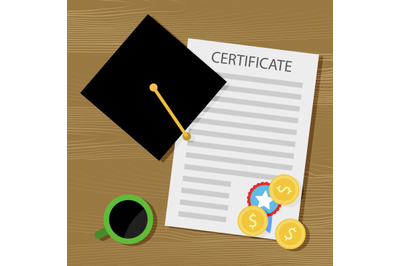 Financing training and education for a diploma