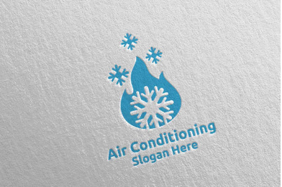 Hot Snow Air Conditioning and Heating Services Logo 29