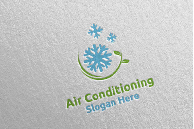 Green Snow Air Conditioning and Heating Services Logo 32