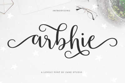 Arbhie Script