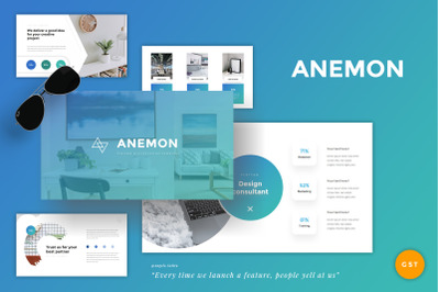 Anemon - StartUp Google Slides Template