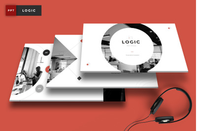 Logic - Pitch Deck PowerPoint Template