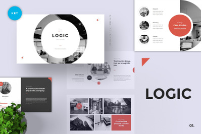 Logic - Pitch Deck Keynote Template