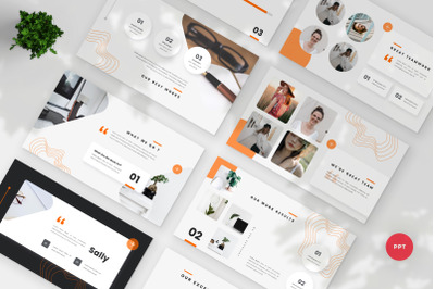 Sally - Creative PowerPoint Template