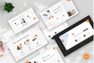 Sally - Creative Google Slides Template