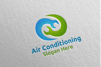 Snow Air Conditioning and Heating Services Logo 34