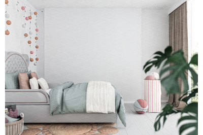 Interior scene artwork background interior mockup