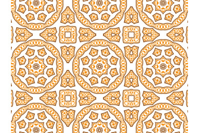 Pattern Abstract Brown Color Elegant Design