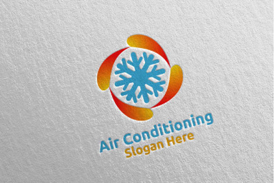 Snow Air Conditioning and Heating Services Logo 38