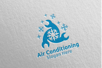 Fix Snow Air Conditioning and Heating Services Logo 41