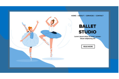 Ballet Studio For Repetition Dance Motion Vector