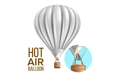 Hot Air Balloon Airship Traveling Transport Vector