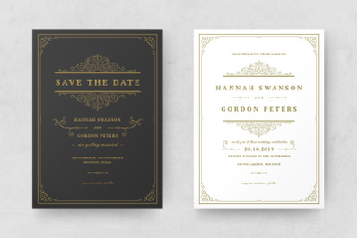 Wedding Invitations Cards Templates