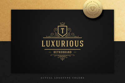 Luxury Royal Logo Template Design
