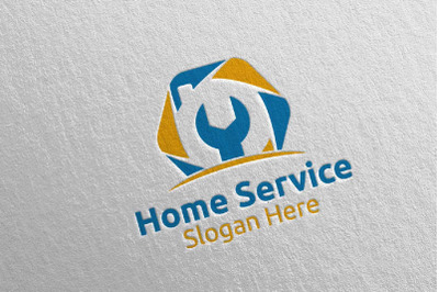 Real Estate and Fix Home Repair Services Logo 1