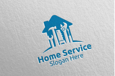 Real Estate and Fix Home Repair Services Logo 4