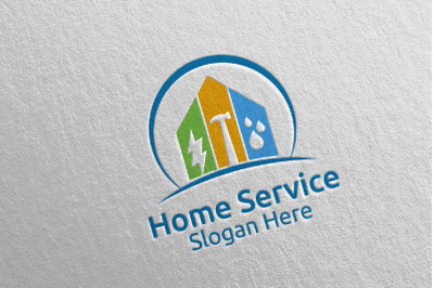 Real Estate and Fix Home Repair Services Logo 10