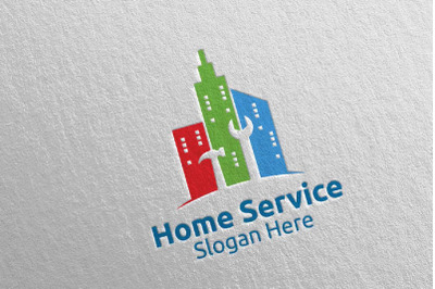 City Real Estate and Fix Home Repair Services Logo 13