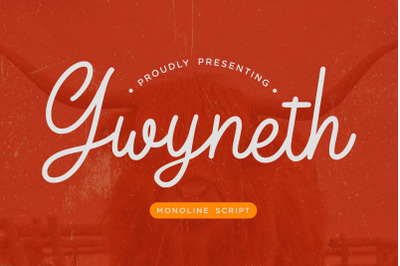 Gwyneth Monoline Script