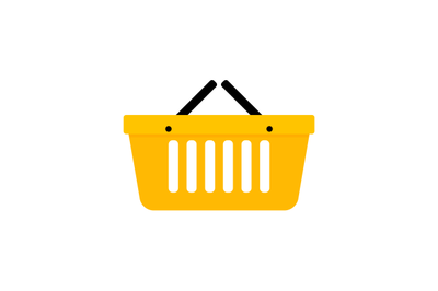 Basket shopping icon