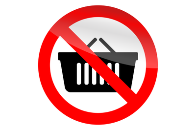 No cart shop