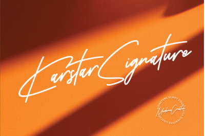 Karstar Signature Font