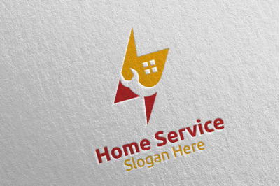 Fast Real Estate and Fix Home Repair Services Logo 19