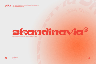 Skandinavia Display Font