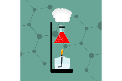 Chemical experience. Reagent heating