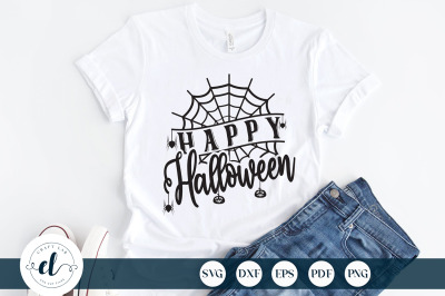 Happy Halloween, Halloween SVG, Halloween Design SVG DXF PNG