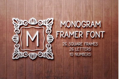Monogram Framer Font